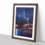 View of New York City in Abstract - Picture Frame Graphic Art Print-55764000-55763997