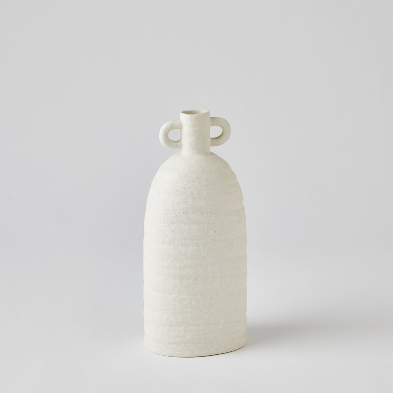 Vase de table Sahara, H 12 po x l 5,25 po x P 4 po