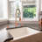 Spring Single Handle Copper Kitchen Sink Faucet