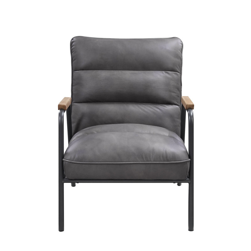 Fauteuil d'appoint gris mat Matt