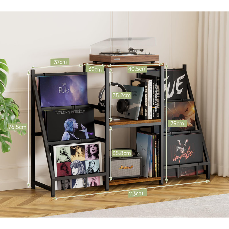 Craigarogan Wood Free Standing Magazine Rack