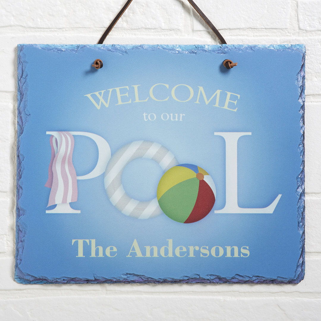 Welcome to Our Pool Plaque Personalization Mall