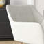 Modern Armchair, Accent Chair With Wide Arms, Slanted Back And Rubber Wood Legs For Living Room, Bedroom, Home Office-723655671