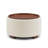 29" Round Storage Ottoman With Tray, Upholstered Coffee Table For Living Room Bedroom-721292515