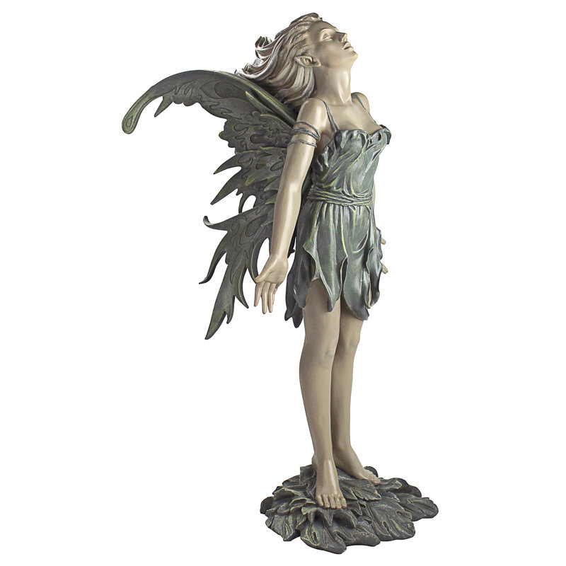 Two-Tone Resin Spirit of the Wind Fairy Statue