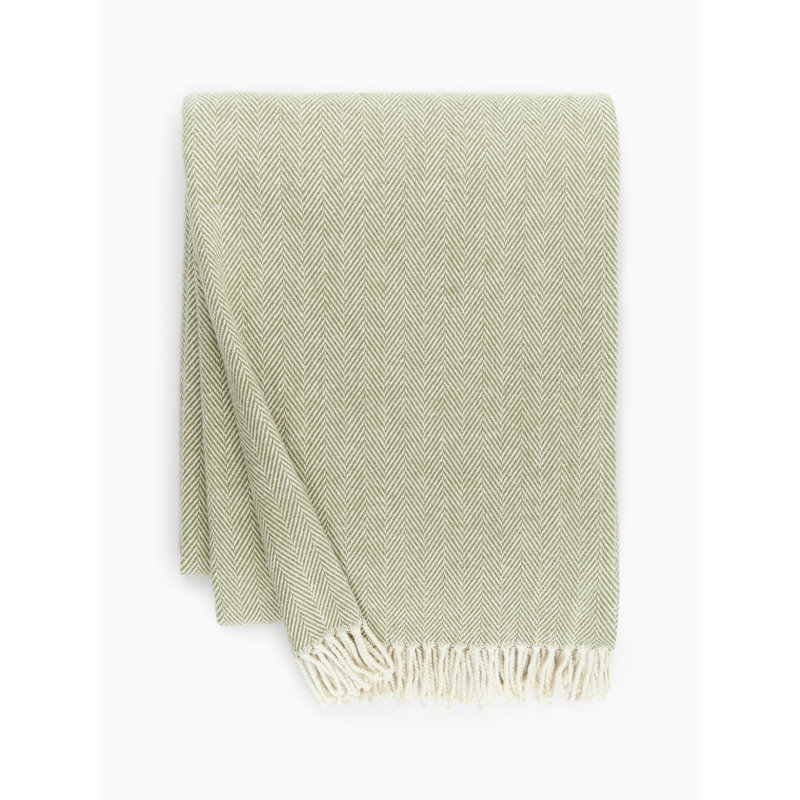 Celine Throw Blanket, Moss