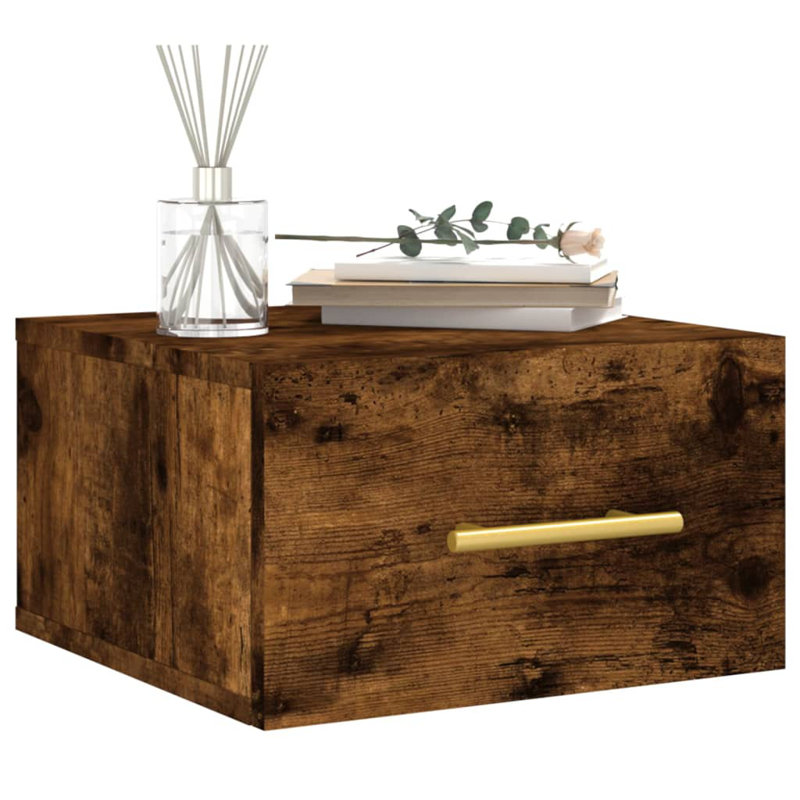 Maddielyn 1 - Drawer Rectangle Accent Chest, Smoked Oak