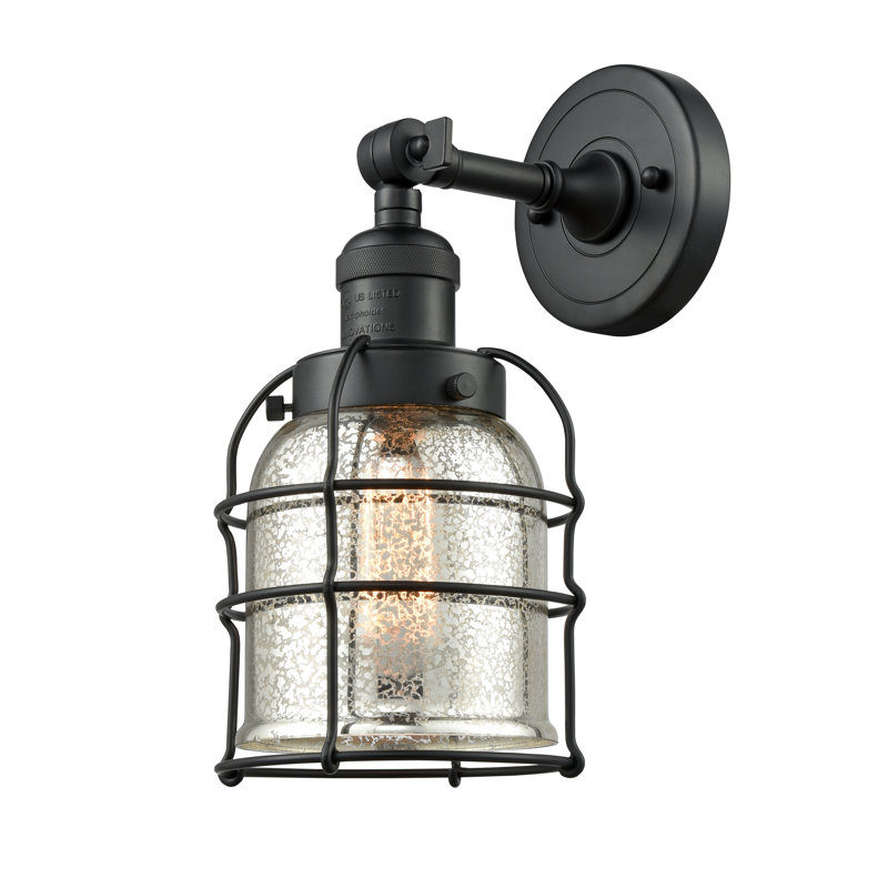 Richburg Dimmable Bath Sconce, Silver Mercury, Incandescent