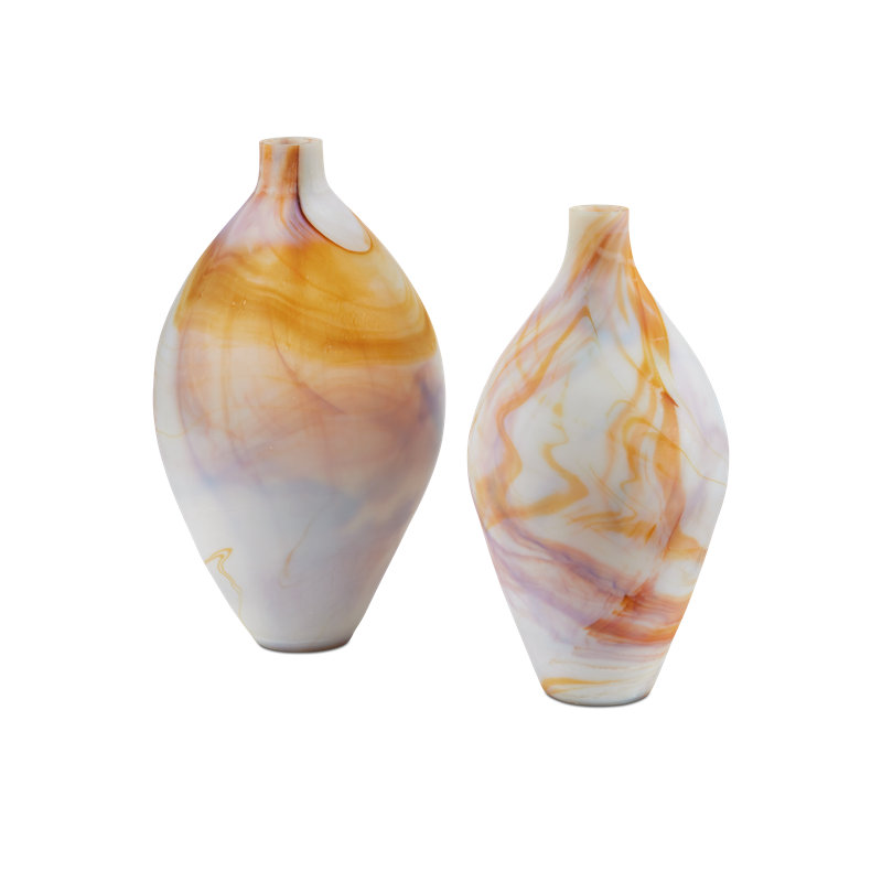 Ensemble de 2 vases Gobi