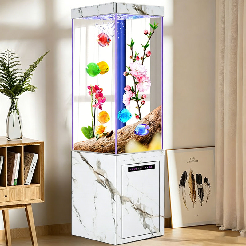 Aquarium 55-64 gallons, 15.75, Blanc cassé / blanc