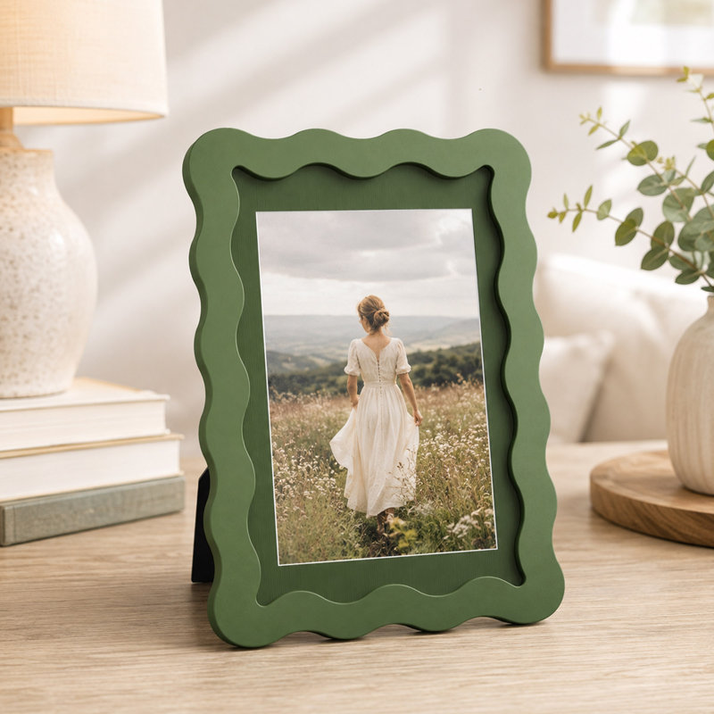 Green Wood Picture Frame