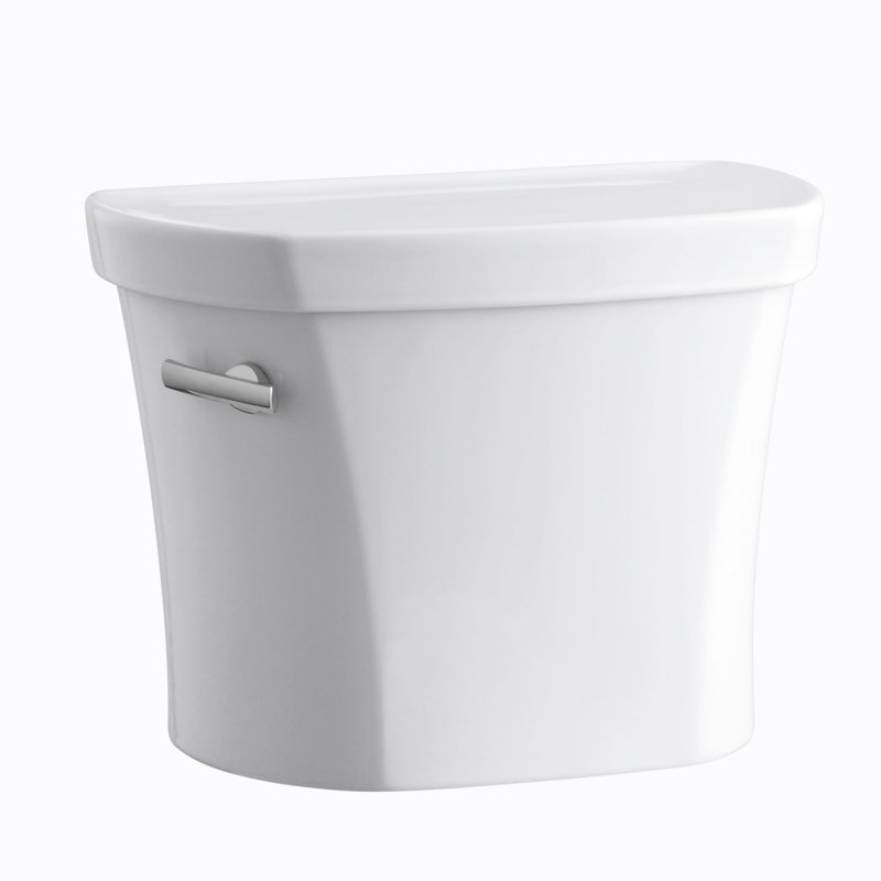 Réservoir de toilette Wellworth, 1,28 gpf, Blanc, Côté gauche