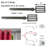 Wave Steel Adjustable Single Curtain Rod-58622679
