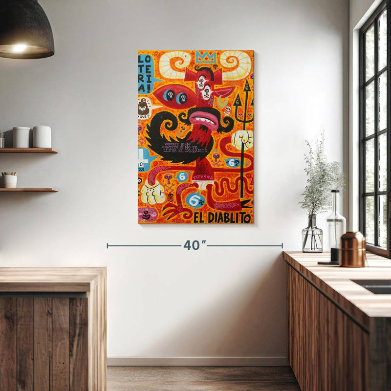 Kelan Loteria, 39" H x 26" W
