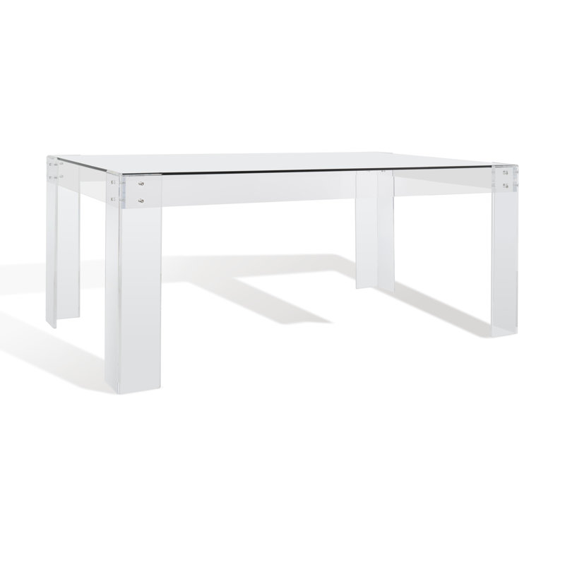 Anyeli Glass Top Dining Table