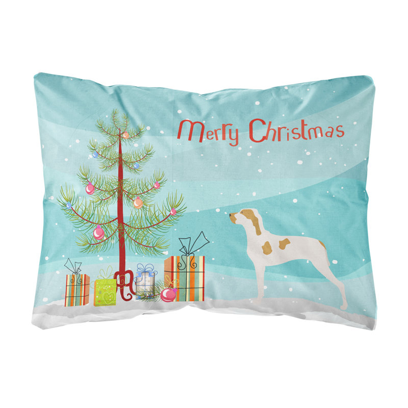  Coussin décoratif intérieur / extérieur Ariege Pointer Christmas