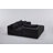 Modular Sectional Sofa, Cloud Sectional Couch With Deep Seat, Modern Modular L-shape Sofa With Chaise,upholstered Boneless Couches For Living Room (corduroy, Black,left Facing Chaise)