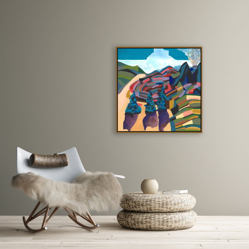 What's Expected Print, 41.75" H x 41.75" W, Image Brush Gel