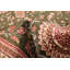 Tapis vert 300L en soie 2 pi 7 po x 8 pi 0 po