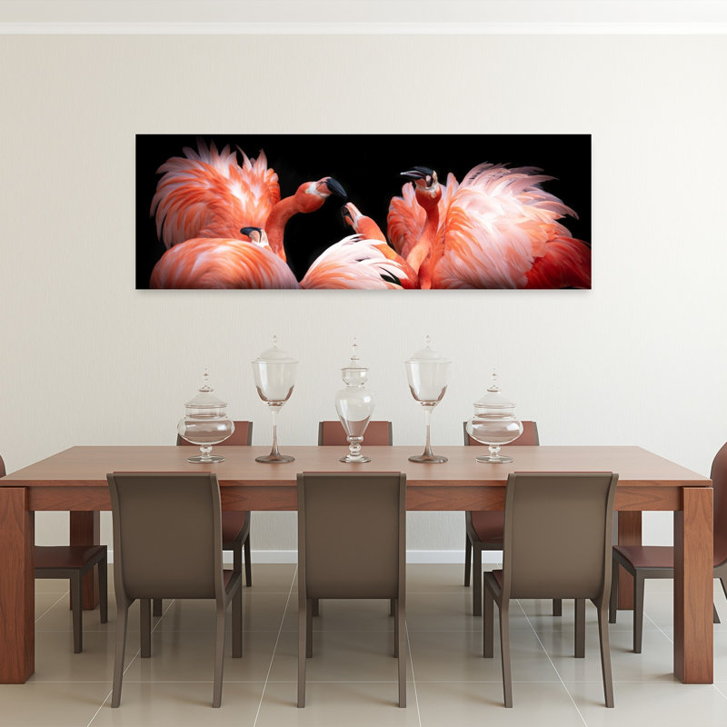 Flamant rose, flamant rose, H 60 po x l 20 po