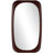 Cole And Grey Wood Oval Minimalistic Room Wall Mirror-744165707