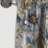 Vintage Ornamental Frames Victorian Pattern II - Damask Blackout Curtain - 1 Panels-107534810