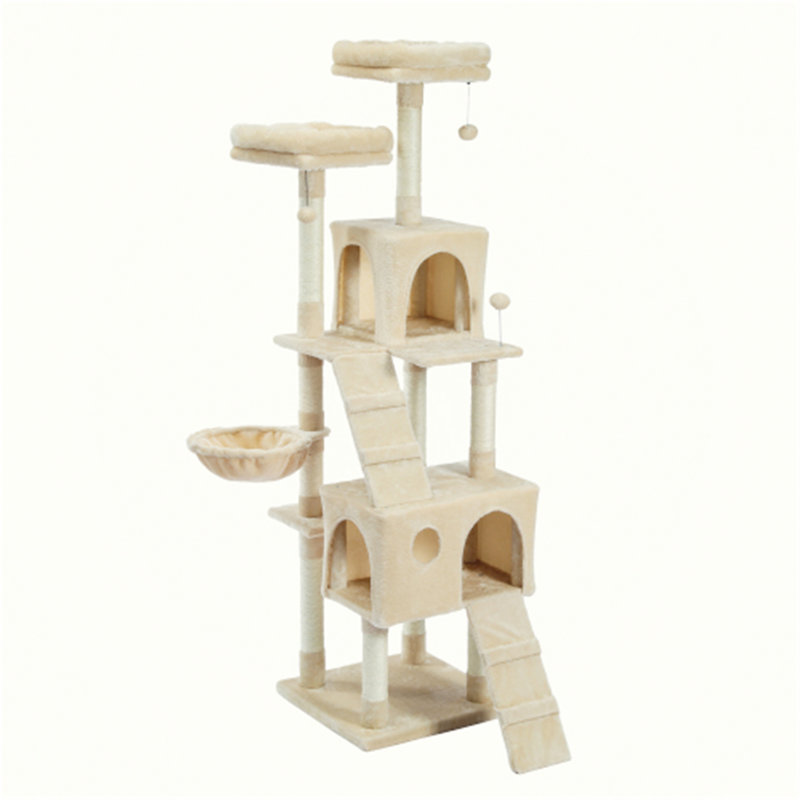 Chrisanne 69.3'' H Cat Tree, Beige