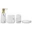 4 Piece Bathroom Accessory Set
