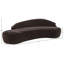 Canapé en chenille recouvert de tissu 101 po Jahmaad-699721522