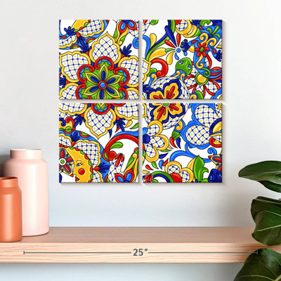 Kerner Bold Talavera Flowers