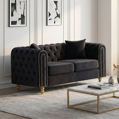 Averleigh 63" Velvet Loveseat