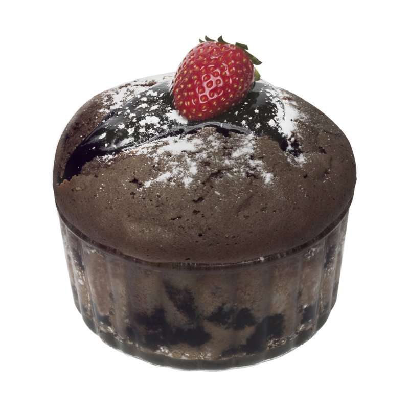 Pasabahce Round Glass 6 Piece Ramekin / Soufflé Dish Bakeware Set