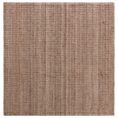 Alda Natural Gray Hand-Woven Jute Rug