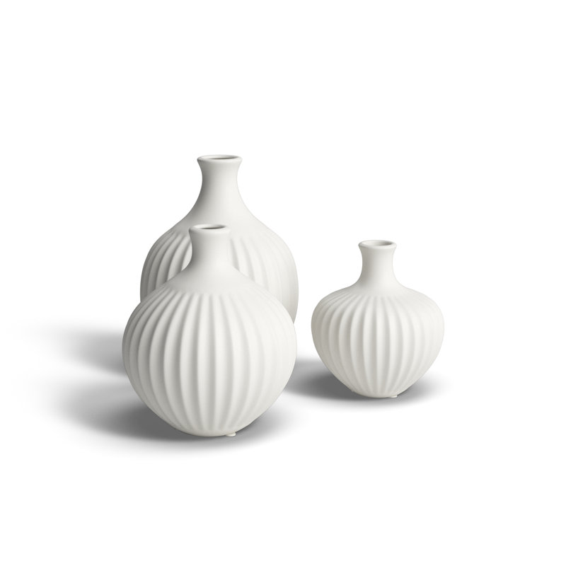 Koffi 9.5'' Ceramic Table Vase