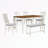 Four Leg Dining Set