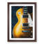 Aged Electric Guitar - Picture Frame Painting Print-56738608-56738609