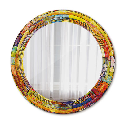 Huldar Glass Flat Wall Mirror