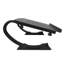 Support de bureau noir pour ordinateur portable
