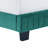 Celine Channel Tufted Performance Velvet Bed-489413436-489413432