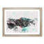 Mountain Reflection in France - Framed Print-56915334-56915335