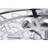 24 Inch Chrome Finish Modern Glame Style Crystal Ceiling Lighted Ceiling Fan With Remote