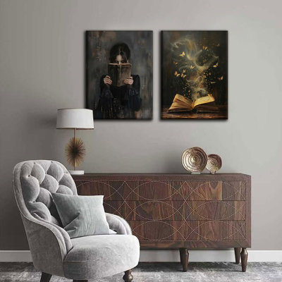 2 Piece Wrapped Canvas Print