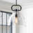Rooker 1-light Industrial Pendant Light With Glass Shade-448225571