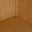 Casier de porte simple à grande capacité de 41 pouces multi-scène avec une tablette pour un rangement polyvalent
