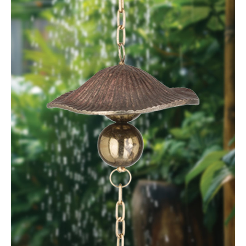 Chaîne de pluie - champignon moulé