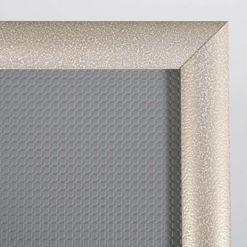Porte-affiche piédestal, Blanc nacré
