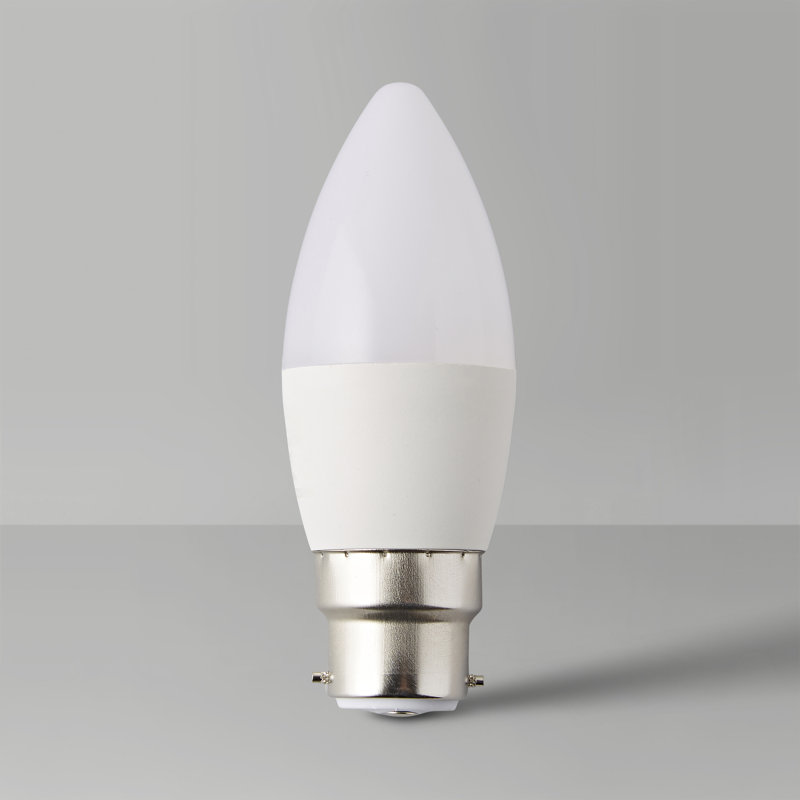 4W B22 LED Light Bulb, Warm White