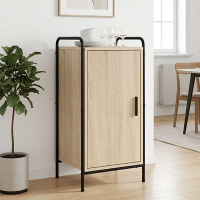 Sideboard with Storage Engineered Wood Unit Dining Room Furniture