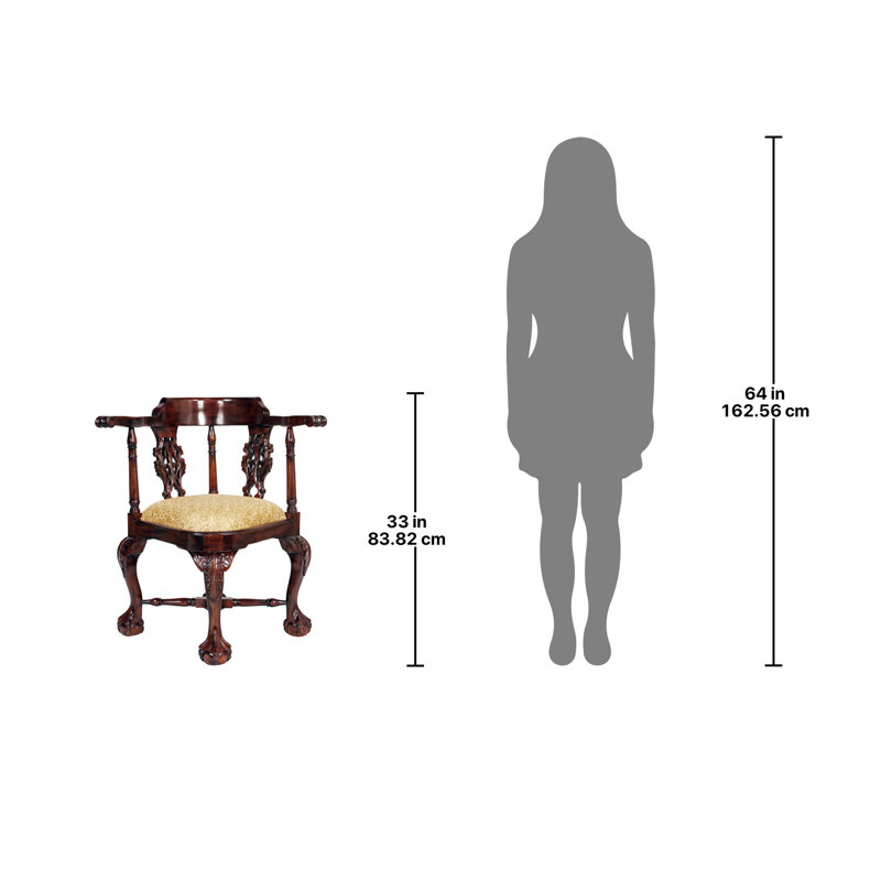 Chippendale Corner Armchair