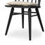 Lewis Windsor Chair With Cushion-Black Oak